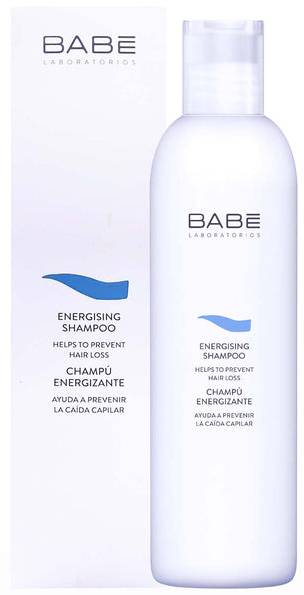 Babe Energising Shampoo Liquid Formula Biotin Ginseng Caffeine 250 ml