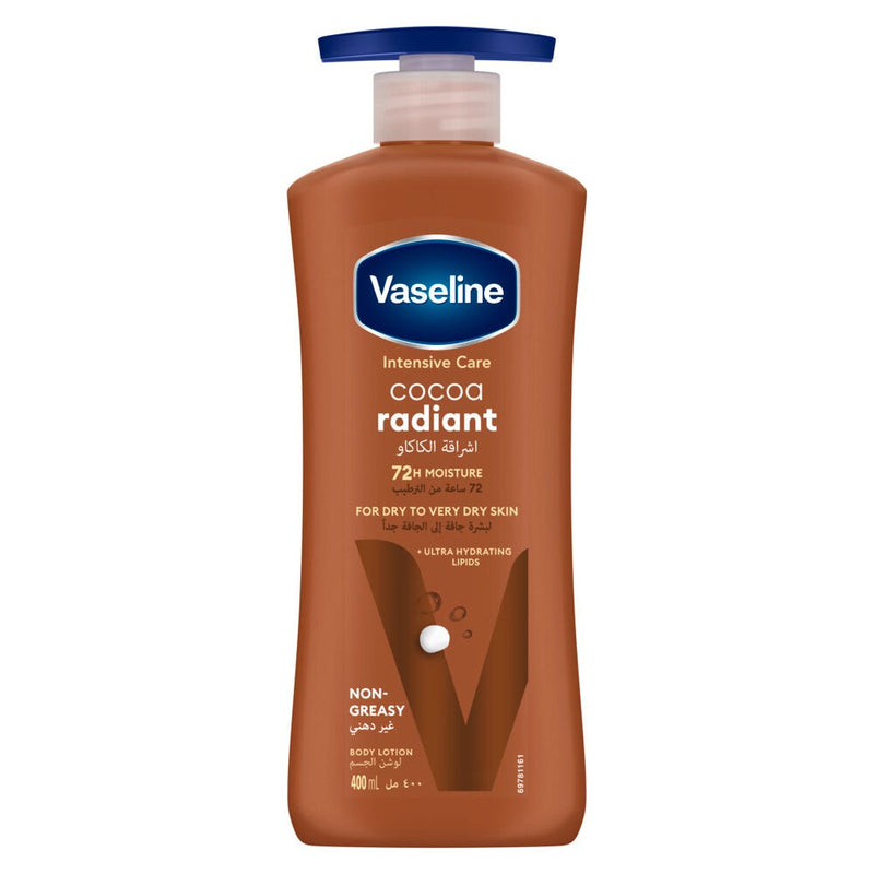 Vaseline Intensive Care Cocoa Radiant Body Lotion Cocoa Butter Shea Butter 400ml