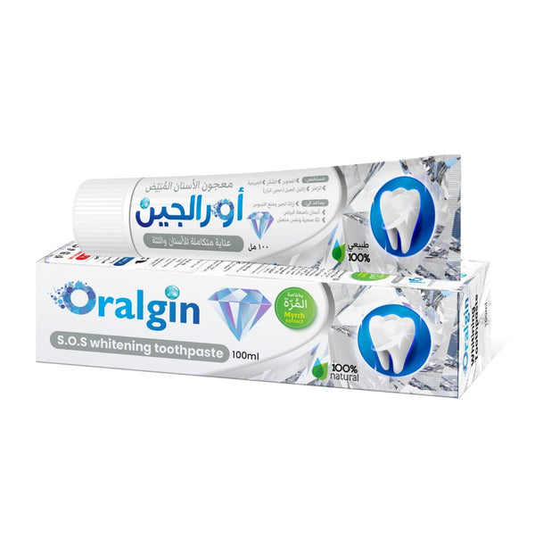 Oralgin SOS Brightening Toothpaste With Myrrh Extract 100ml