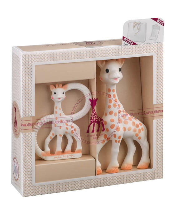 Sophie La Girafe Sophiesticated Classical Composition 1 Teething Ring Gift Set