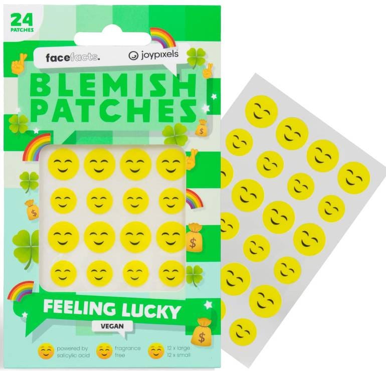 Face Facts Feeling Lucky Blemish Patches Salicylic Acid Niacinamide 24 Patches