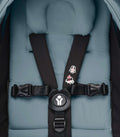 Stokke YOYO Newborn Pack 0+ Lie-Flat Bassinet with Anti-UV Canopy, Aqua