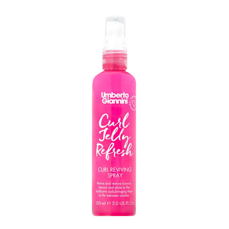 Umberto Giannini Curl Jelly Refresh Spray Curl-Reviving Castor & Lavender Oils 150ml