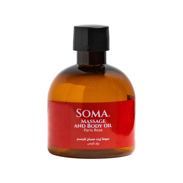 Soma Rose Paris Body Massage Oil Fragrant Moisturizing Formula