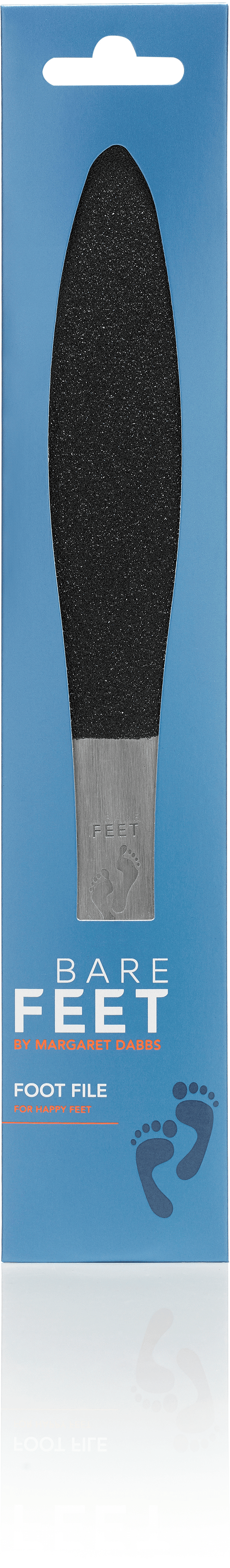 Bare Feet Foot File Stainless Steel Double-Sided Abrasive Callus and Hard Skin Remover