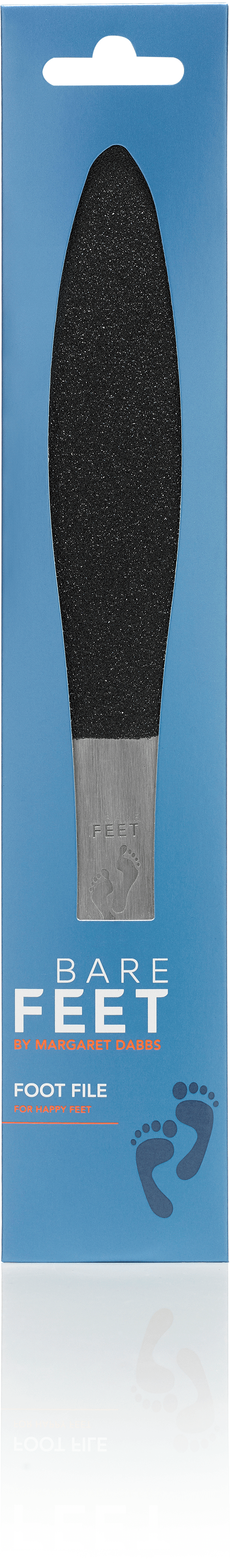 Bare Feet Foot File Stainless Steel Double-Sided Abrasive Callus and Hard Skin Remover