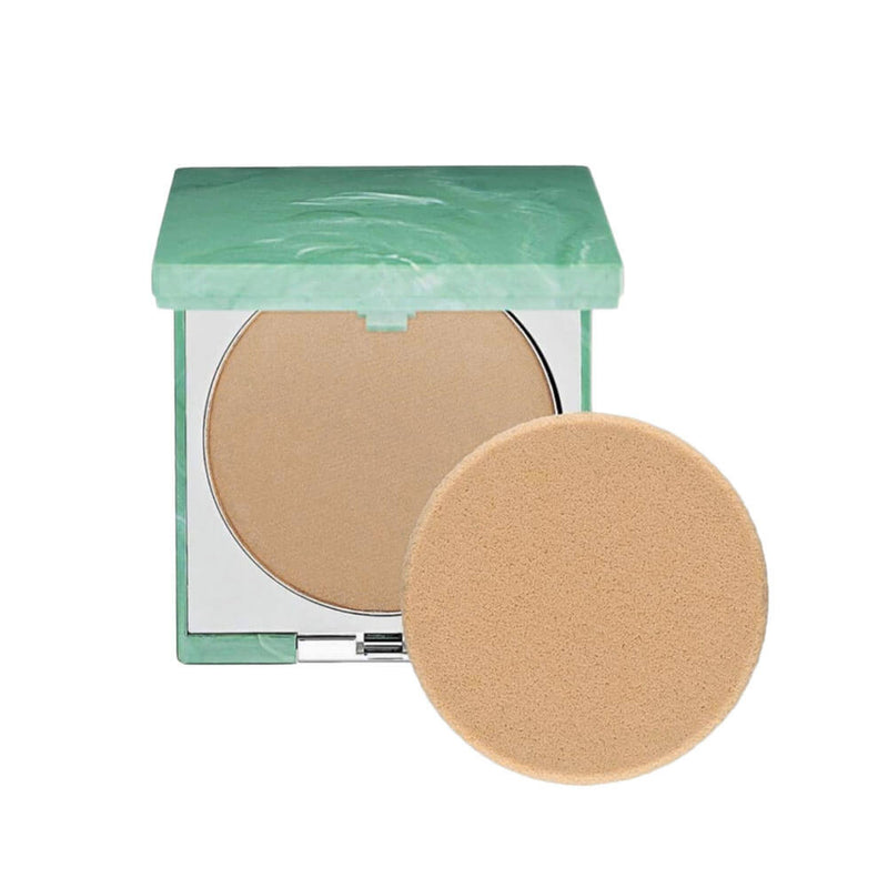 Clinique SuperPowder Double Face Makeup Pressed Powder Matte Ivory 01, 10 g