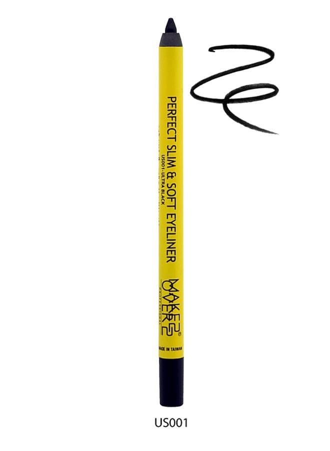Makeover22 Perfect Slim & Soft Eyeliner Waterproof Ultra Black US001