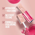 Maybelline Lifter Gloss Lip Gloss Hyaluronic Acid High Shine 004 Silk