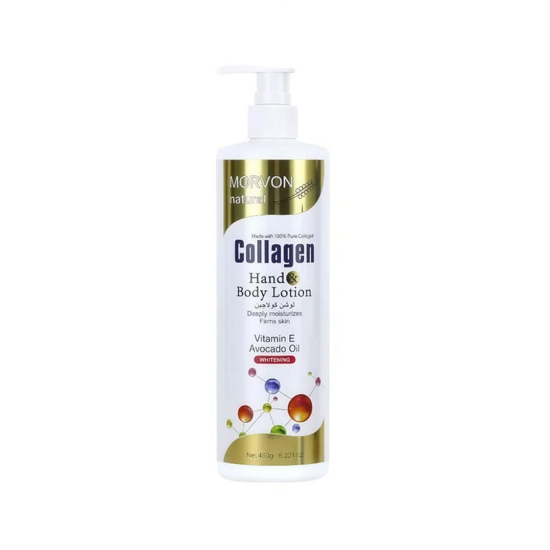 Morvon Naturals Collagen Hand Lotion Moisturizing Cream 480g