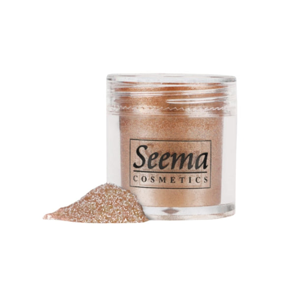 Sima Glitter Eye Powder Fine Pearl Shimmer Velvety Texture Shade 24