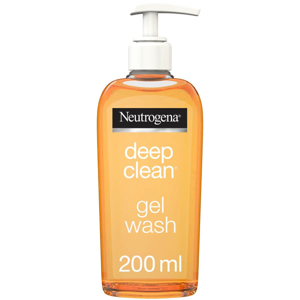 Neutrogena Deep Clean Gel Facial Cleanser with Salicylic Acid