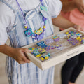 Melissa & Doug Created By Me Butterfly Wooden Bead Jewelry Kit, 120+ Beads, 5 Cords