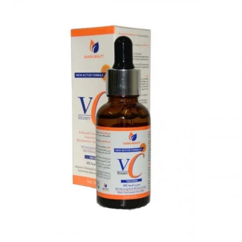 Saada Beauty Vitamin C Face Serum Lightweight Radiance Formula 30ml