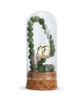 Min Maadan Alensan 33-Bead Green Jade Rosary, 6 mm, AL165602