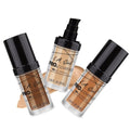 L.A. Girl Pro Coverage Illuminating Foundation Liquid Dewy Finish Vitamin C & E Warm Caramel 28 ml