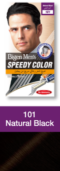 Bigen Hair Color Men's Speedy Cream Kit Taurine Olive Oil Natural Black 101