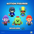 Brawl Stars Action Figures 5 Pack Window Box, 11.5 cm, Ages 3+