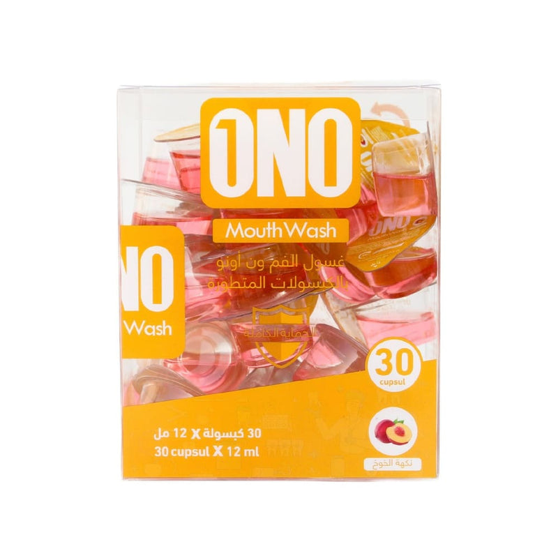 1Ono Advanced Capsule Mouthwash Peach Flavor 30 Capsules