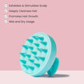Hairburst Scalp Stimulating Massage Brush Silicone Scalp Scrubber 1 Pc