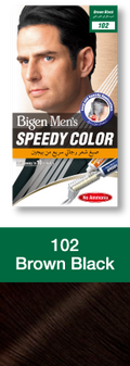Men Speedy Hair Color Kit Speedy Conditioning Cream Brown Black 102