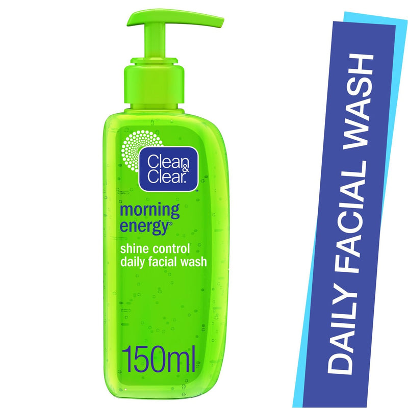 Clean & Clear Shine Control Facial Wash Lemongrass and Fruit Extracts 150ml