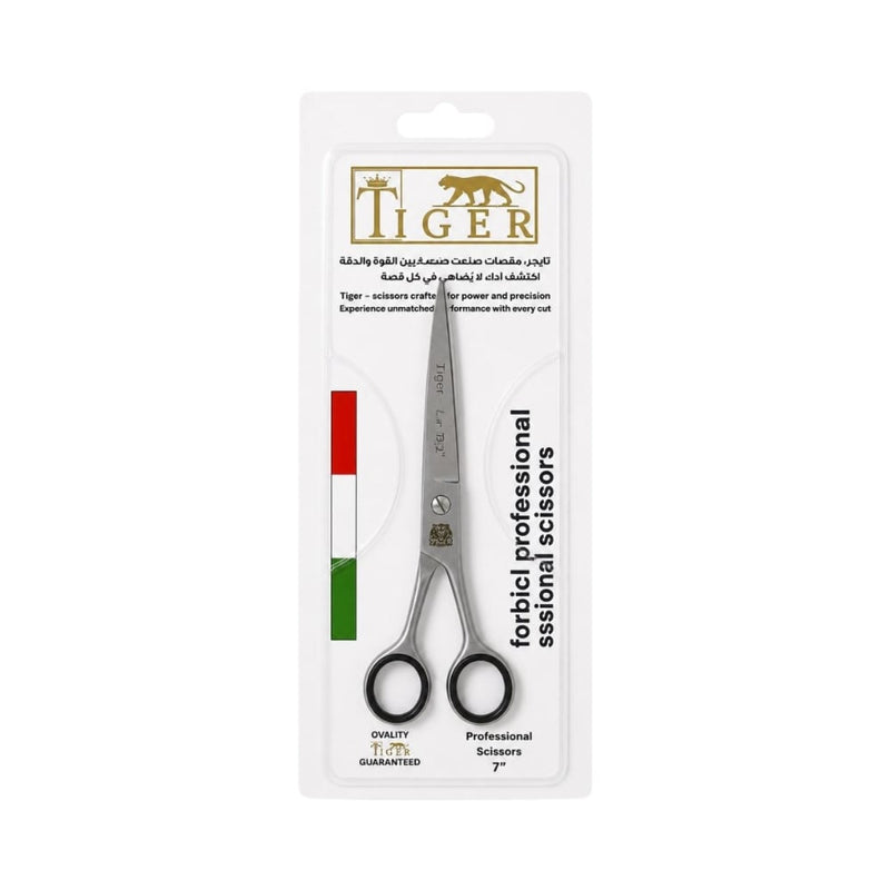 Tiger Laser Professional Steel Hair Scissors Laser-Sharpened Blades 7mm