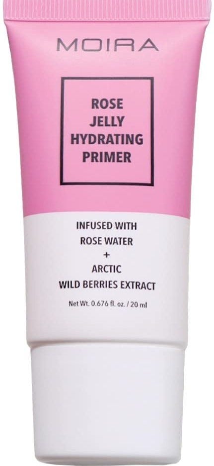 Moira Rose Jelly Hydrating Facial Primer Gel Formula Rose Water Arctic Wild Berries 20 ml