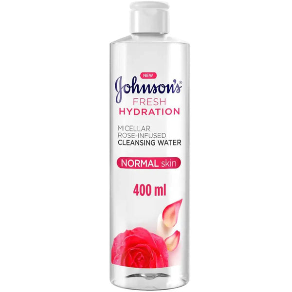 Johnson's Micellar Water Fresh Hydration Rose Water 400ml
