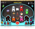 Among Us 8-Piece Crewmate Figure Collection, Pink Deluxe Box with 5 Accessories