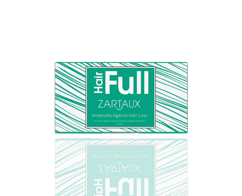 Zartaux Hairfull Hair Ampoules Scalp-Nourishing Formula 12 x 10 mL