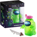 Among Us Special Edition Glow-in-the-Dark Action Figure, Green Ghost Floaty Flamingo