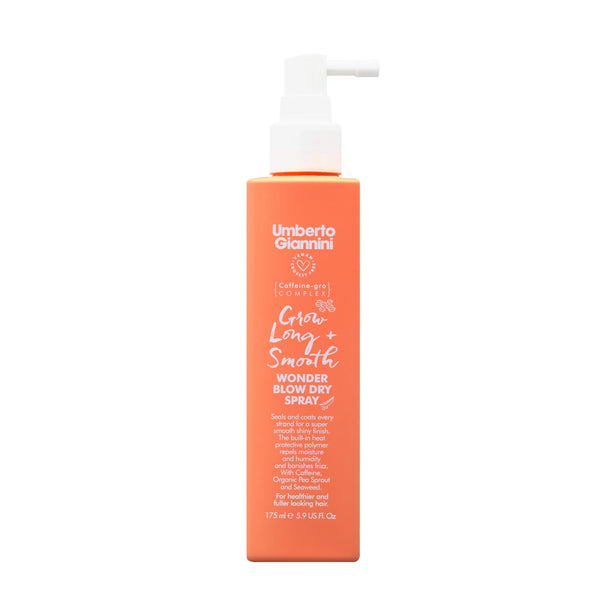 Umberto Giannini Grow Dream Long Wonder Blow Dry Spray Heat Protection Frizz Control 175ml