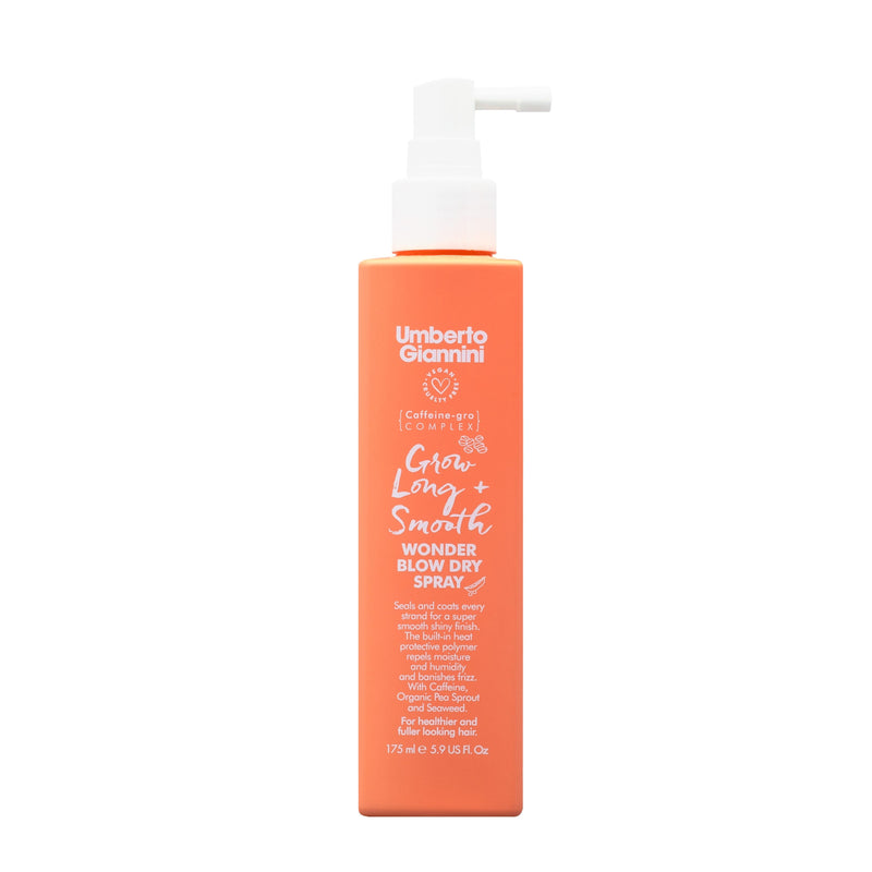 Umberto Giannini Grow Dream Long Wonder Blow Dry Spray Heat Protection Frizz Control 175ml