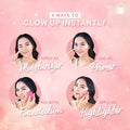 Pond's Glow Up Cream Pink Crush Moisturizer with Hyaluronic Acid and Vitamin B3 20g