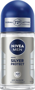 Nivea Silver Protect Men Deodorant Roll-On 48-Hour Freshness 50 ml