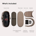 Stokke YOYO Newborn Shell Stroller Attachment Lie-Flat Taupe From Birth to 9 kg