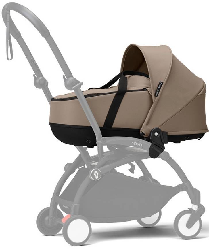 Stokke YOYO Newborn Shell Stroller Attachment Lie-Flat Taupe From Birth to 9 kg