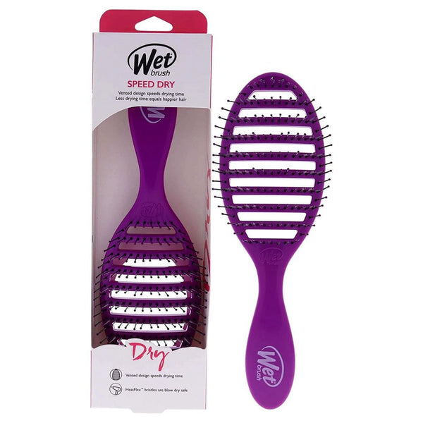 Wet Brush Speed Dry Hair Brush Vented HeatFlex Bristles Purple