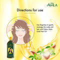 Dabur Amla Gold Hair Oil Liquid Amla Almond and Henna 200 ml