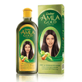 Dabur Amla Gold Hair Oil Liquid Amla Almond and Henna 200 ml