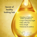 Dabur Amla Gold Hair Oil Liquid Amla Almond and Henna 200 ml