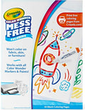 Crayola Color Wonder Blank Coloring Pages Refill, 50 Pages, Foldalope Folder
