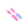 Salon System Empty Travel Container Set Refillable Silicone Bottles Leak-Proof 4 Pieces