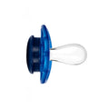 Nuvita Air.55 Soother Symmetrical Silicone Teat Glow in the Dark 0m+, 2 Pieces