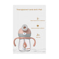 Luqu Tritan Sippy Cup for Toddlers, Spill-Proof Straw Training Cup, BPA-Free, 220ml
