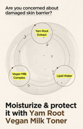 Isntree Yam Root Vegan Milk Toner Liquid Barrier Care 200ml