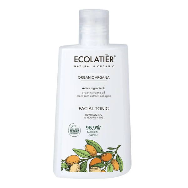 Ecollaire Nourishing Facial Tonic Organic Argan Oil Extract 250ml