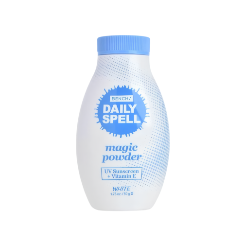 Punch Daily Spell Natural Sunscreen Powder with Vitamin E, Oil-Absorbing Face & Body Powder, 50g