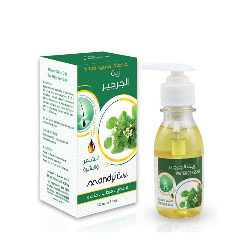 Mandy Care Watercress Oil Hair & Skin Moisturizing Nourishing Formula 125 ml